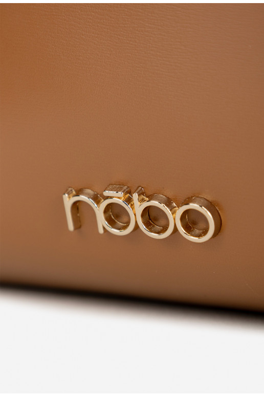 NOBO BAG6010-017 erk pruun ostukott pandlitega