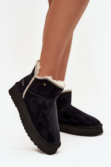 nööpidega lumesaapad  platvormiga Wrangler 20253093.25Y Must 2