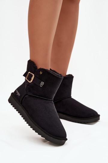 nööpidega lumesaapad  neetide ja pandlaga Wrangler 20253091.25Y Must 2