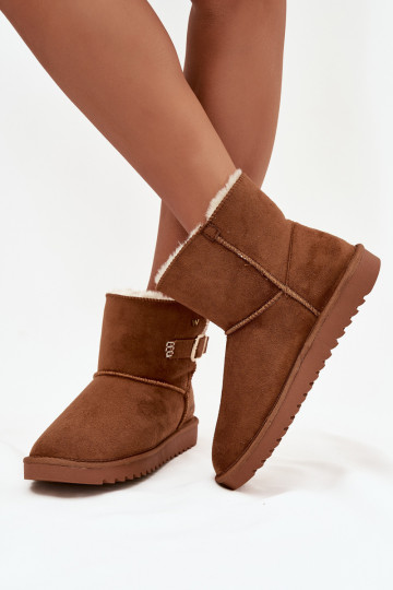 nööpidega lumesaapad  neetide ja pandlaga Wrangler 20253091.37B Camel 2