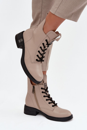 naiste saapad   Vinceza 66818 beeži värvi