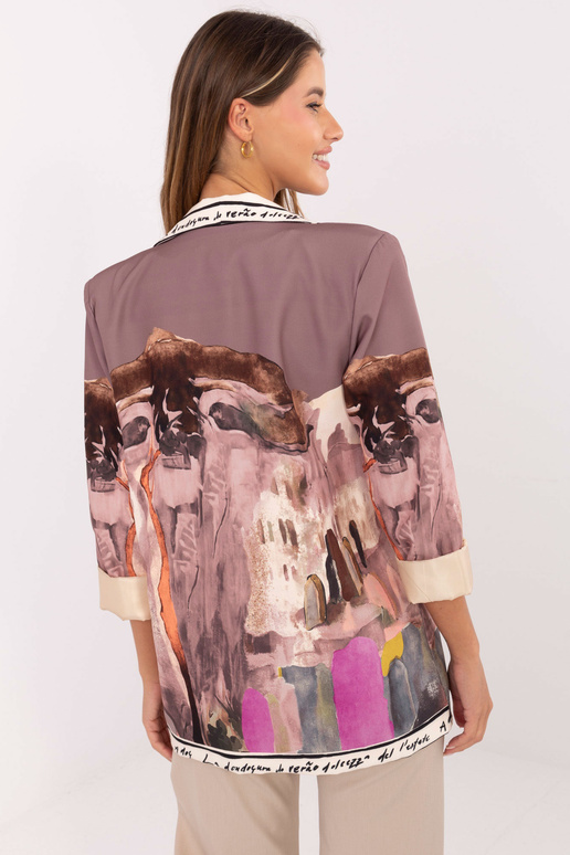 Marynarka-IT-MA-18525.80-ciemny bezowy Marynarka-IT-MA-18525.80-ciemny bezowy