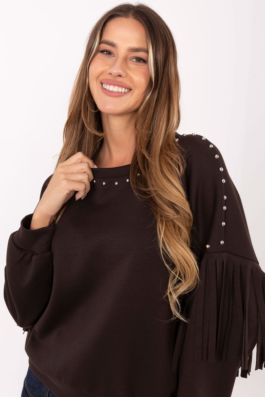 Bluza-IT-BL-21731.85-ciemny brązowy
