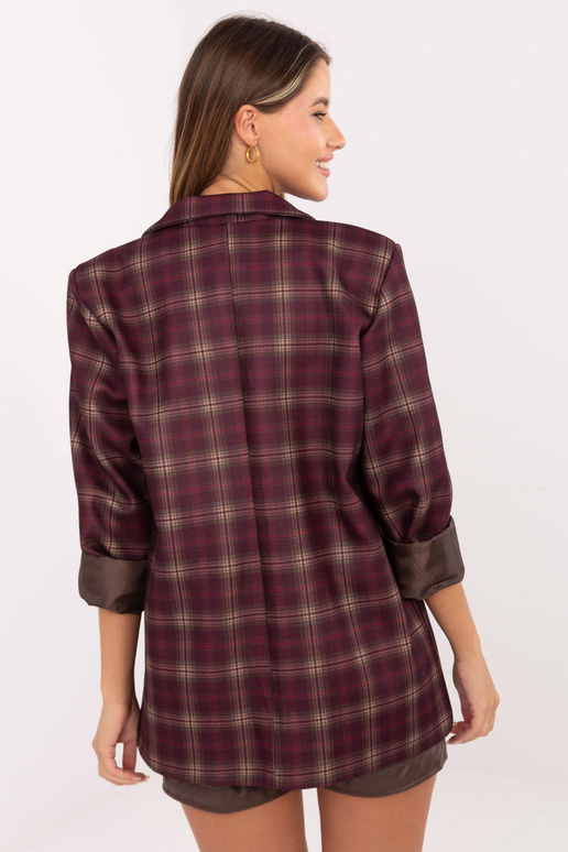 Marynarka-IT-MA-21739.16P-bordowy Marynarka-IT-MA-21739.16P-bordowy