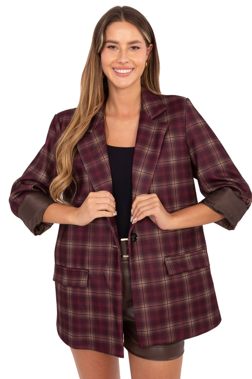 Marynarka-IT-MA-21739.16P-bordowy Marynarka-IT-MA-21739.16P-bordowy