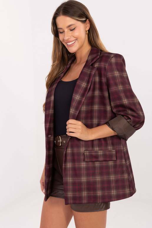 Marynarka-IT-MA-21739.16P-bordowy Marynarka-IT-MA-21739.16P-bordowy