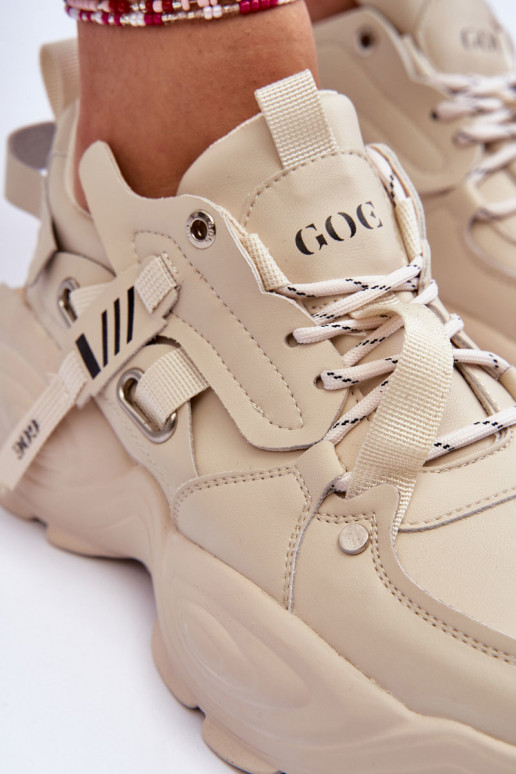 spordijalatsid  tüüpi jalanõud GOE MM2N4015 beeži värvi