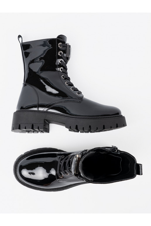 Laque  naiste saapad Mustad