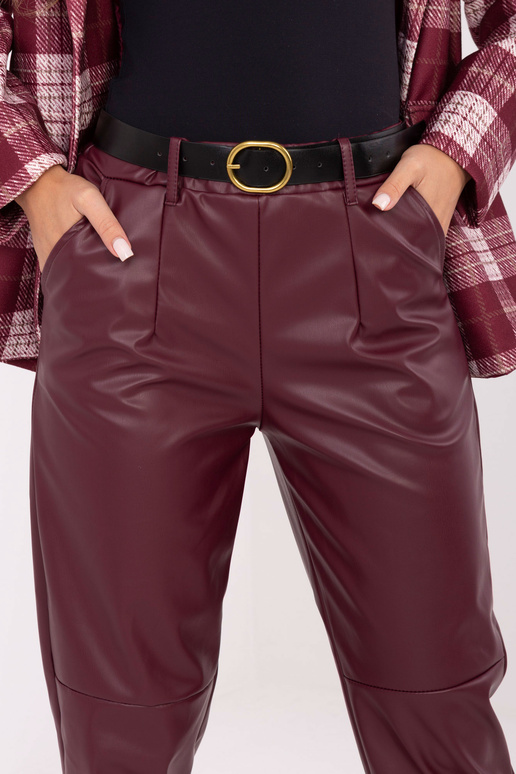 Bordo värvi püksid