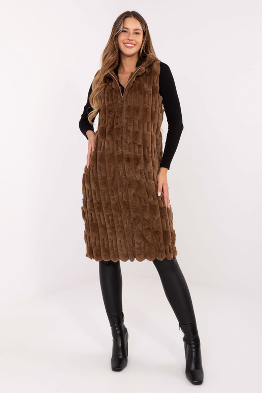 Tume liivakarva vest