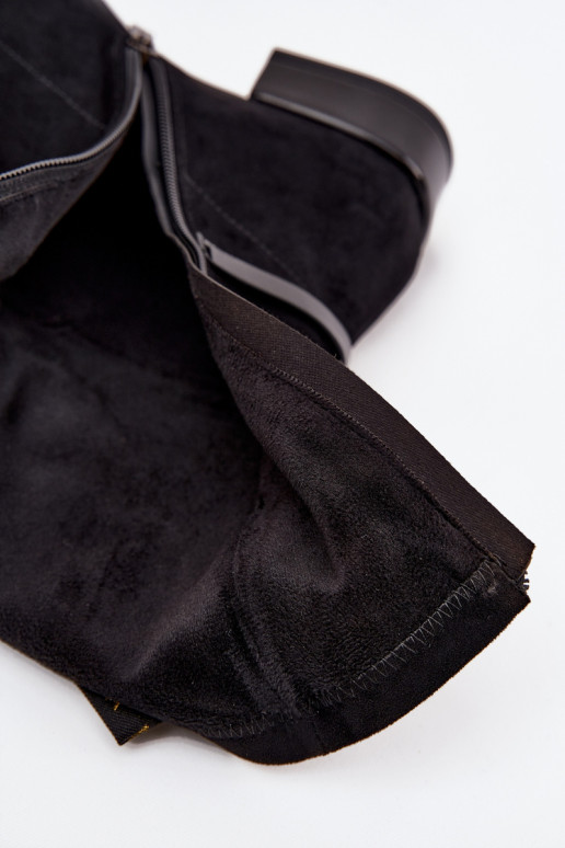   Naiste poolsaapad D&A CR52-679 Must