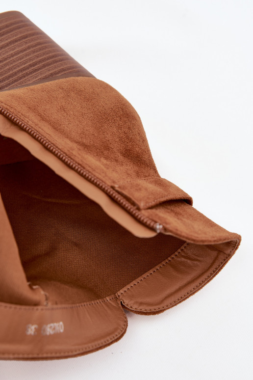 Naiste poolsaapad narmastega pruunid värvi Rosabella Naiste poolsaapad narmastega pruunid värvi Rosabella