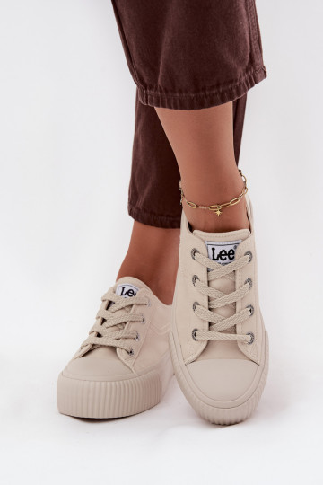 naiste saapad platvormiga LEE ISLA C WOMEN LOW 50253001.35E beeži värvi 2