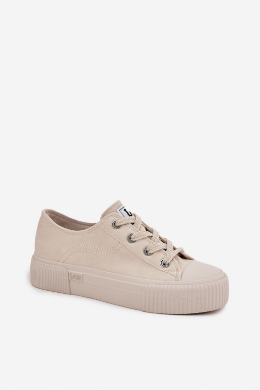 naiste saapad platvormiga LEE ISLA C WOMEN LOW 50253001.35E beeži värvi naiste saapad platvormiga LEE ISLA C WOMEN LOW 50253001.35E beeži värvi