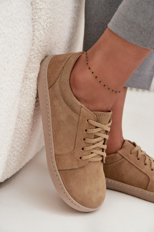 Vabaaja looduslikest sametist saapad "Barefoot" tüüpi Zazoo 314 beež Vabaaja looduslikest sametist saapad "Barefoot" tüüpi Zazoo 314 beež