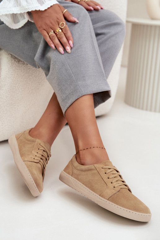 Vabaaja looduslikest sametist saapad "Barefoot" tüüpi Zazoo 314 beež Vabaaja looduslikest sametist saapad "Barefoot" tüüpi Zazoo 314 beež