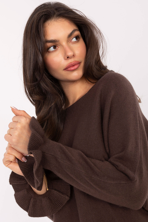 Tumepruun IT kampsun