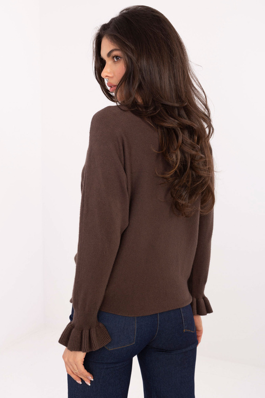 Tumepruun IT kampsun