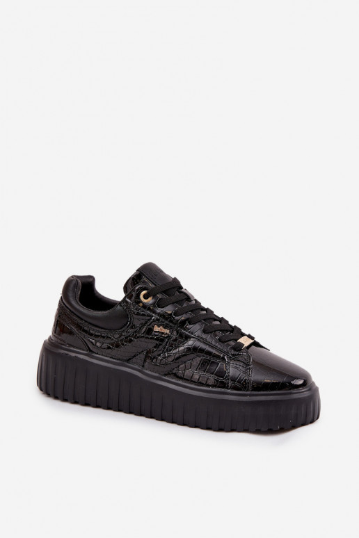 Laque  tüüpi jalanõud  platvormiga Lee Cooper LCJ-25-09-3870 Must Laque  tüüpi jalanõud  platvormiga Lee Cooper LCJ-25-09-3870 Must