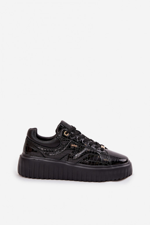 Laque  tüüpi jalanõud  platvormiga Lee Cooper LCJ-25-09-3870 Must Laque  tüüpi jalanõud  platvormiga Lee Cooper LCJ-25-09-3870 Must