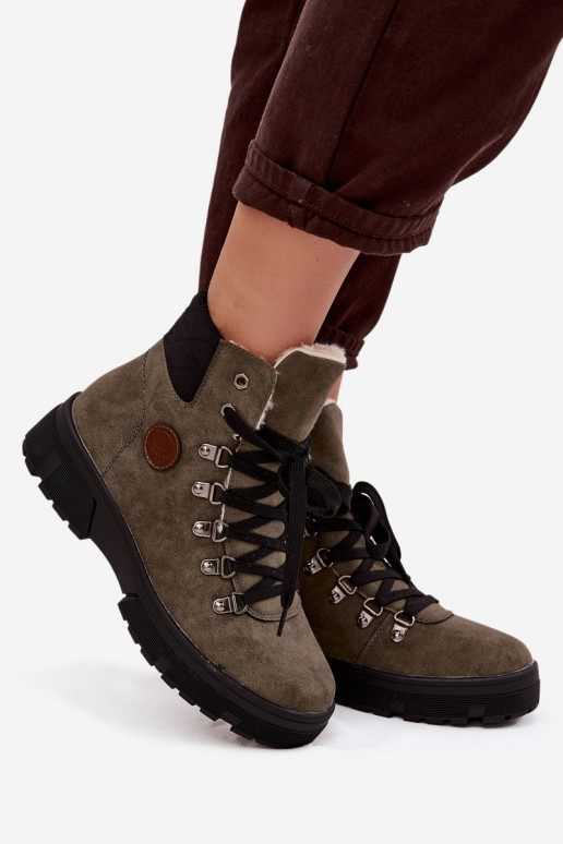 voodriga jalanõud  platvormiga khakivärvi Zaraine