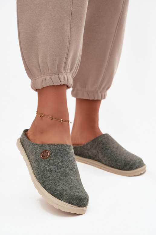 Naistel kodusussid Inblu CS000047 rohelised