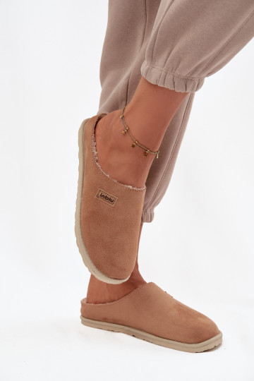Plätud  jalatsid kodujalatsid Inblu CS000045 Camel