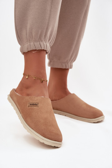 Plätud  jalatsid kodujalatsid Inblu CS000045 Camel 2