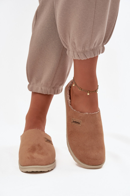 Plätud  jalatsid kodujalatsid Inblu CS000045 Camel Plätud  jalatsid kodujalatsid Inblu CS000045 Camel