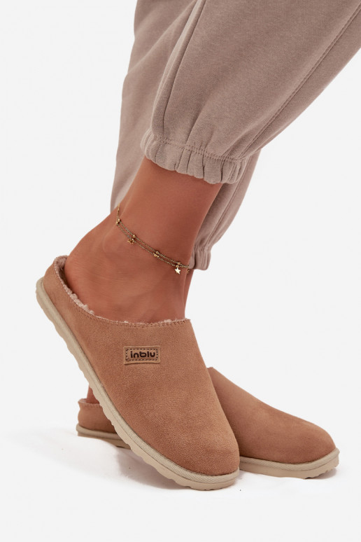 Plätud  jalatsid kodujalatsid Inblu CS000045 Camel Plätud  jalatsid kodujalatsid Inblu CS000045 Camel