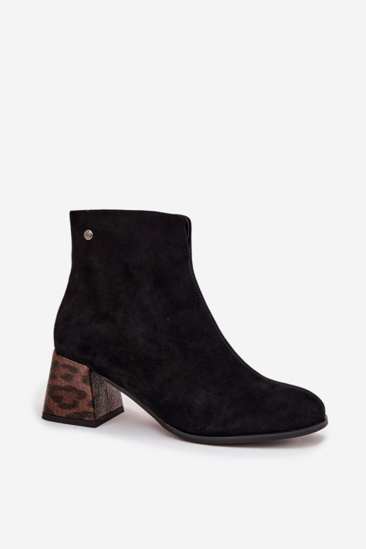 seemisnakhsed Naiste poolsaapad  K7202-01 Must   seemisnakhsed Naiste poolsaapad  K7202-01 Must