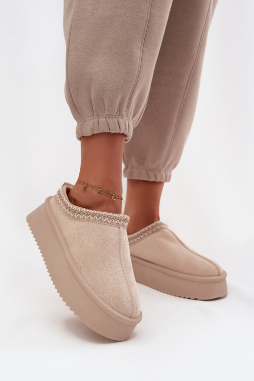 nööpidega lumesaapad  Z Haftem Elevandiluu värvi Pristina