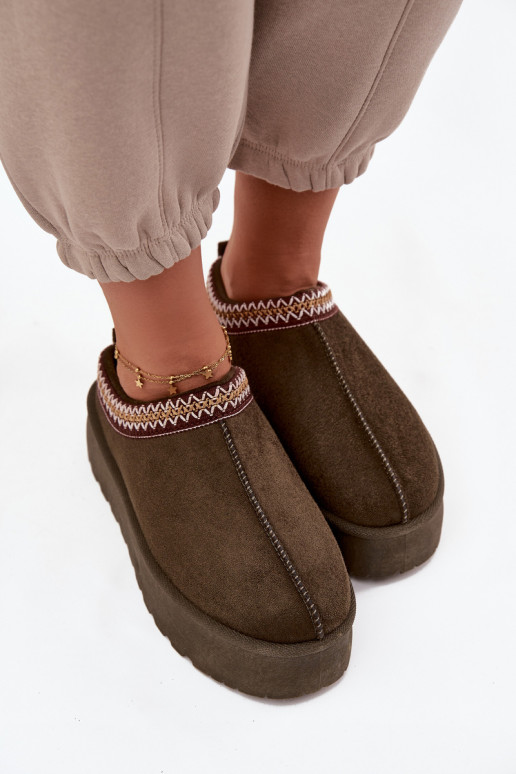 nööpidega lumesaapad   Haftem khakivärvi Jenira nööpidega lumesaapad   Haftem khakivärvi Jenira