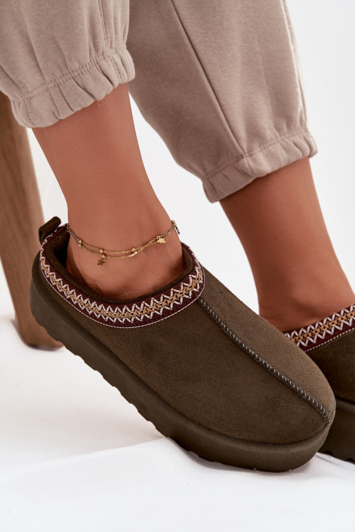 nööpidega lumesaapad   Haftem khakivärvi Jenira nööpidega lumesaapad   Haftem khakivärvi Jenira