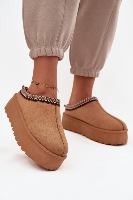 nööpidega lumesaapad   Haftem pruunid värvi Jenira