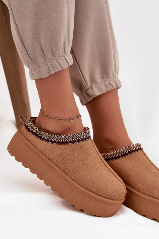 nööpidega lumesaapad   Haftem pruunid värvi Jenira