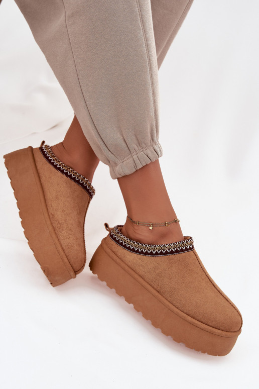 nööpidega lumesaapad   Haftem pruunid värvi Jenira