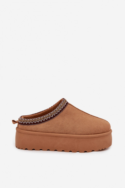 nööpidega lumesaapad   Haftem pruunid värvi Jenira