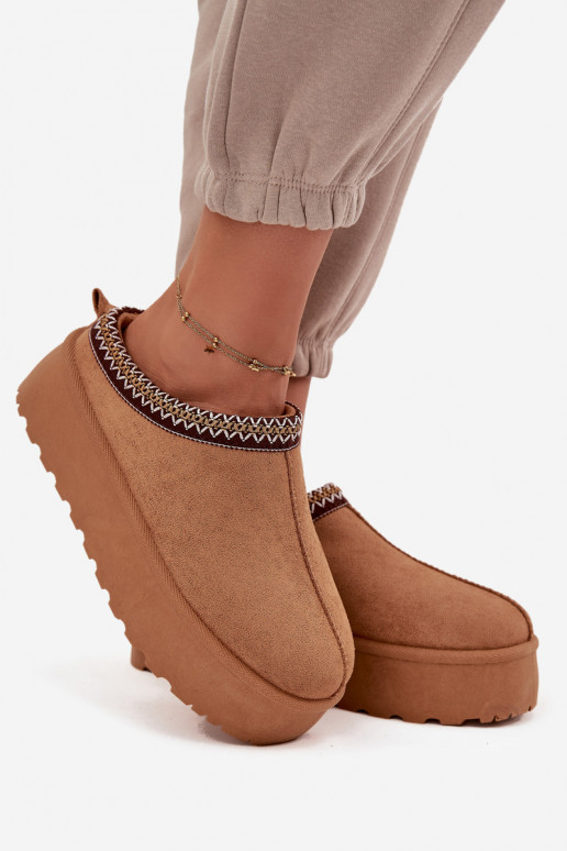 nööpidega lumesaapad   Haftem pruunid värvi Jenira