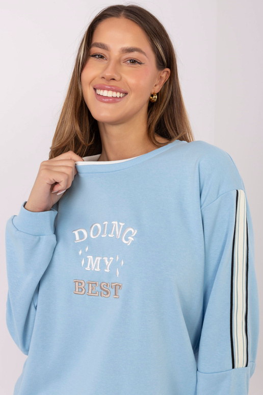 Sinine lukuga kampsun