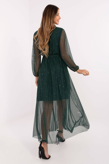 Tume roheline kleit 2