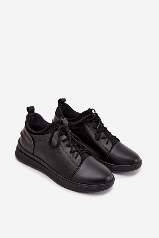 Meeste nahast kingad Lee Cooper LCJ-26-33-3964 mustas värvis