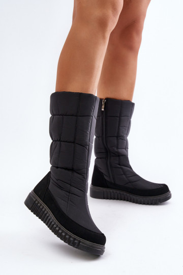 nööpidega lumesaapad   Progress PROGJ-24-144 Must