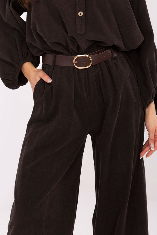 Püksid IT tumepruun