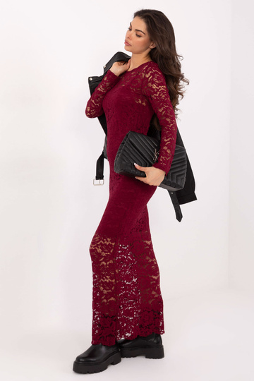 Bordoopunane kleit 2