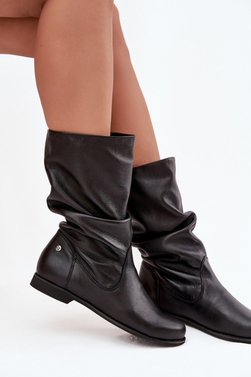 pika säärega saapad  05057-20 Must    pika säärega saapad  05057-20 Must