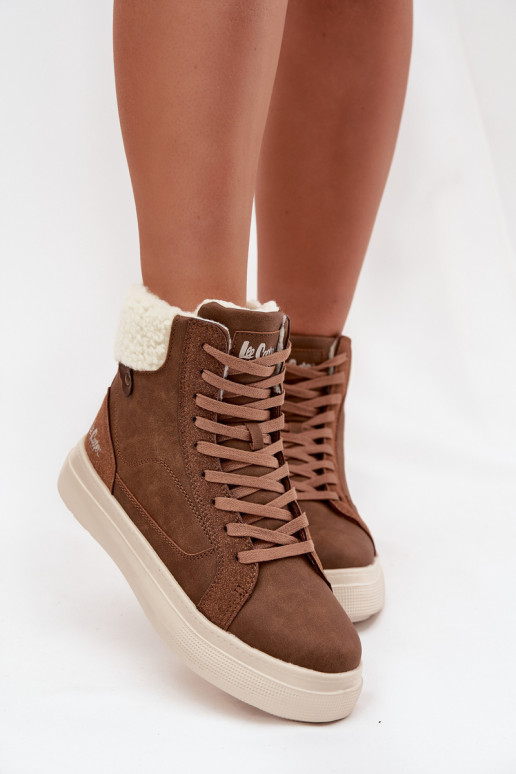 talvesaapad  soojad saapad Lee Cooper LCJ-25-01-3735 pruunid värvi talvesaapad  soojad saapad Lee Cooper LCJ-25-01-3735 pruunid värvi