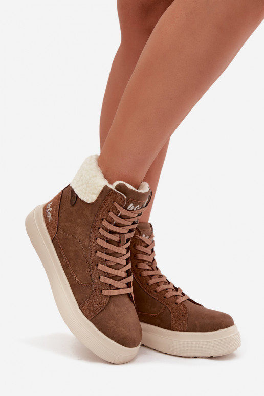 talvesaapad  soojad saapad Lee Cooper LCJ-25-01-3735 pruunid värvi talvesaapad  soojad saapad Lee Cooper LCJ-25-01-3735 pruunid värvi