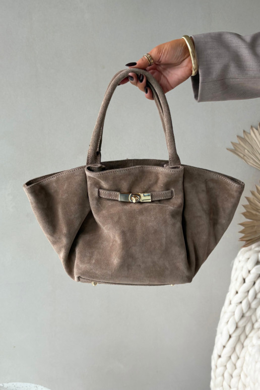 Skórzana Zamszowa Käekott elevandiluu värvi Orselle Skórzana Zamszowa Käekott elevandiluu värvi Orselle