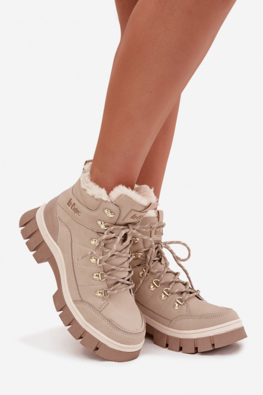 voodriga jalanõud  Lee Cooper LCJ-25-31-3910 beeži värvi voodriga jalanõud  Lee Cooper LCJ-25-31-3910 beeži värvi